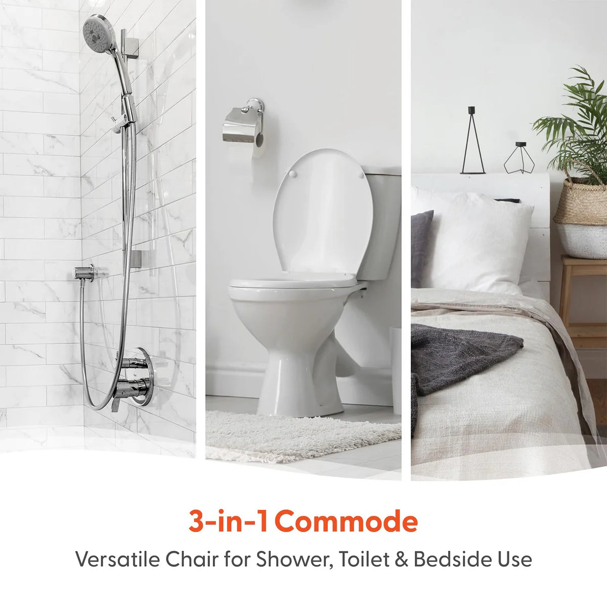 Journey SoftSecure 3-in-1 Commode Chair