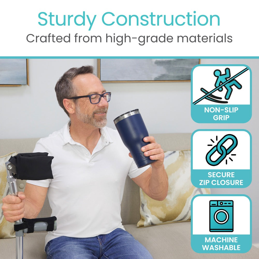 Vive Health Standard Forearm Crutch Pads