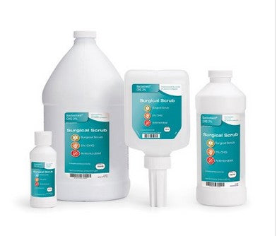 Surgical Scrub Solution Bactoshield 4 oz. Bottle 4% Strength CHG (Chlorhexidine Gluconate) NonSterile