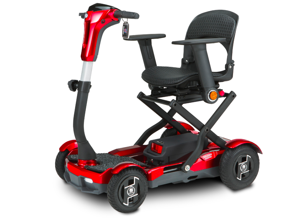 EV Rider TeQno Automatic Folding 4-Wheel Mobility Scooter