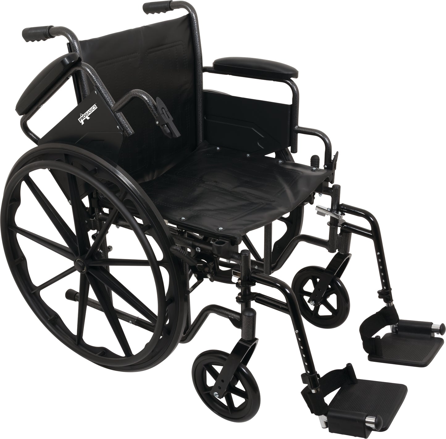 ProBasics K2 Wheelchair with 18" x 16" Seat and Swing-Away Footrests