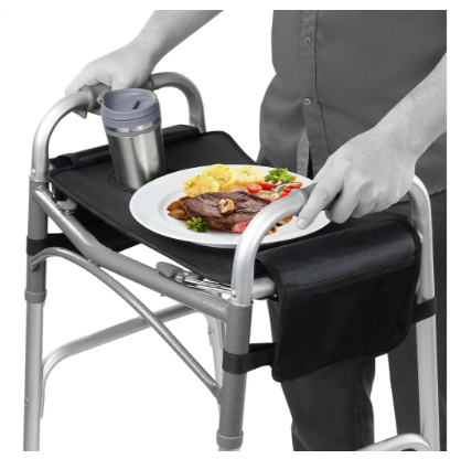 Walker Tray With Pockets