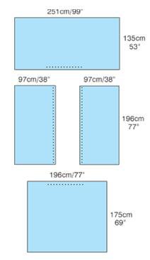 Convertors® Tiburon® General Purpose Drape Pack