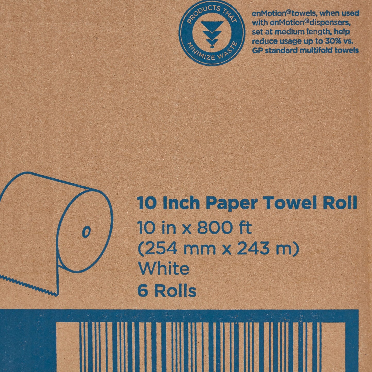 TOWEL, PAPER ENMOTION TOUCHLESS (800SH/RL)