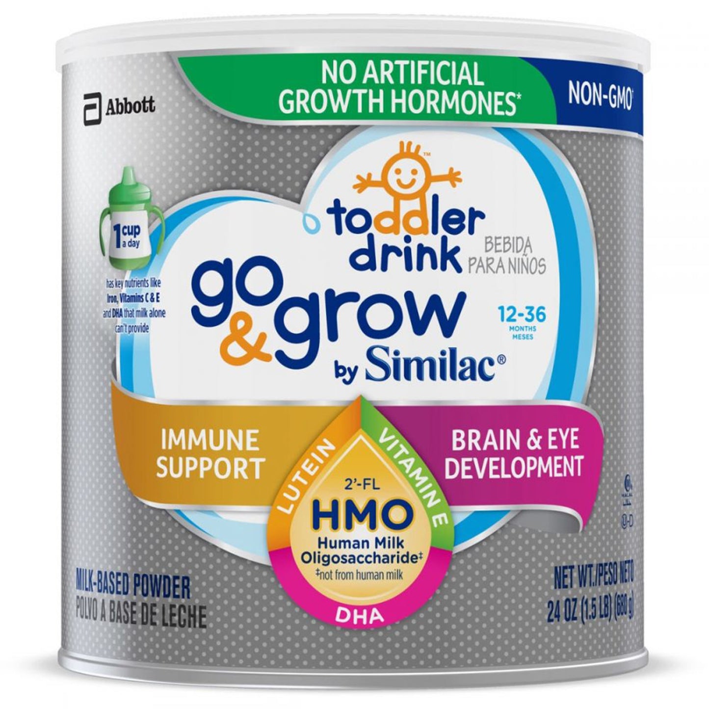 Go & Grow by Similac® Toddler Formula, 1.5-lb can