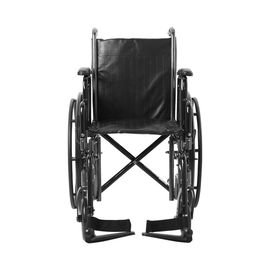 WHEELCHAIR, DDA SF 16" 250LBS