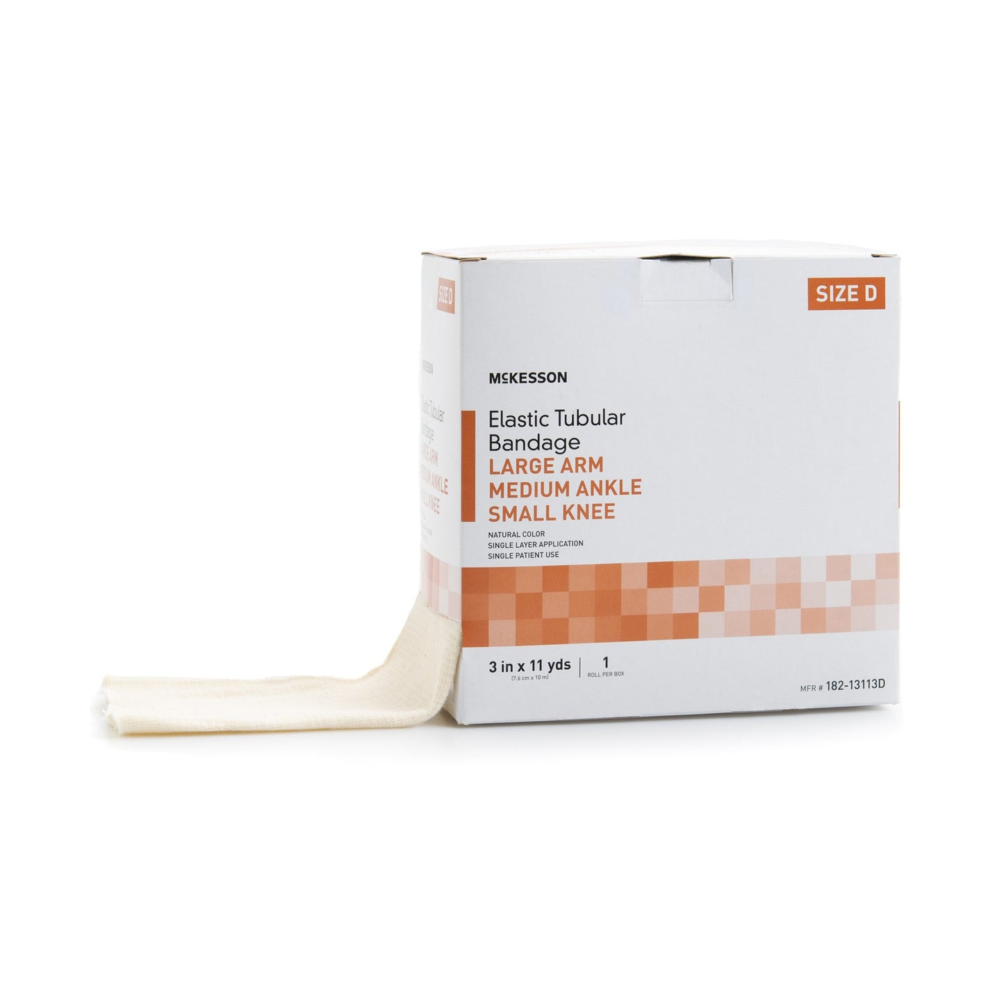 BANDAGE, COMPRESSION SPANDAGRIP SZ-D (18BX/CS)