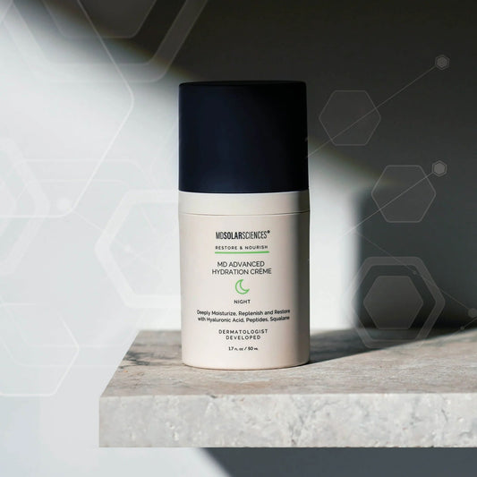 Facial Moisturizer MD Advanced Hydration Crème 1.7 oz. Bottle Unscented Cream