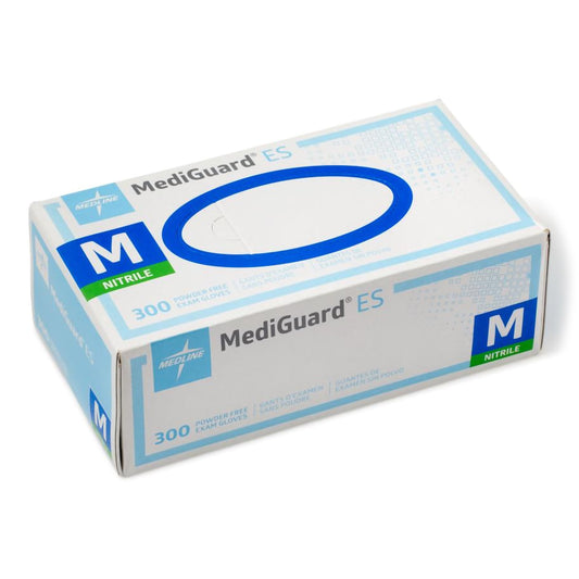 MediGuard® ES Nitrile Exam Glove, Medium, Blue