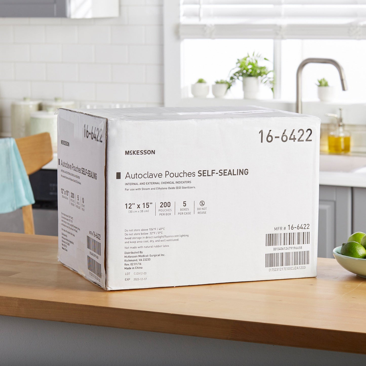 POUCH, SELF SEAL ECON 12X15 (200/BX 5BX/CS)