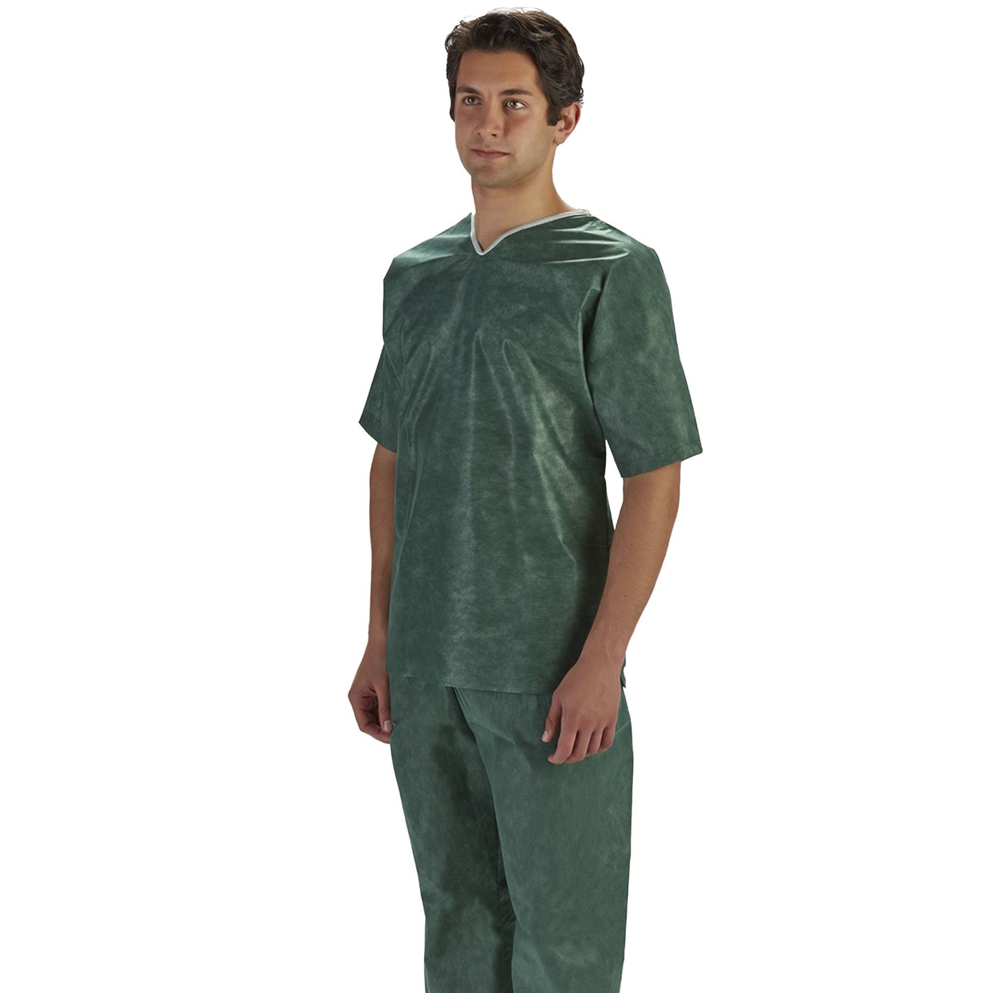 Disposable Scrub Pants, Dark Green, 2X Large