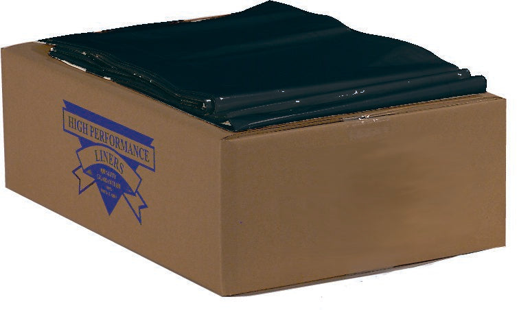 Colonial Bag 2X Heavy Duty Trash Bag, Black, 30 gal.