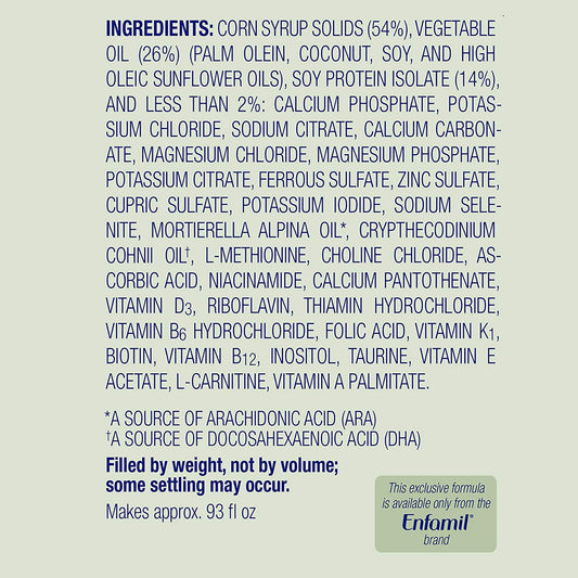 Enfamil® ProSobee® Lipil® Powder Infant Formula, 12.9-ounce Can