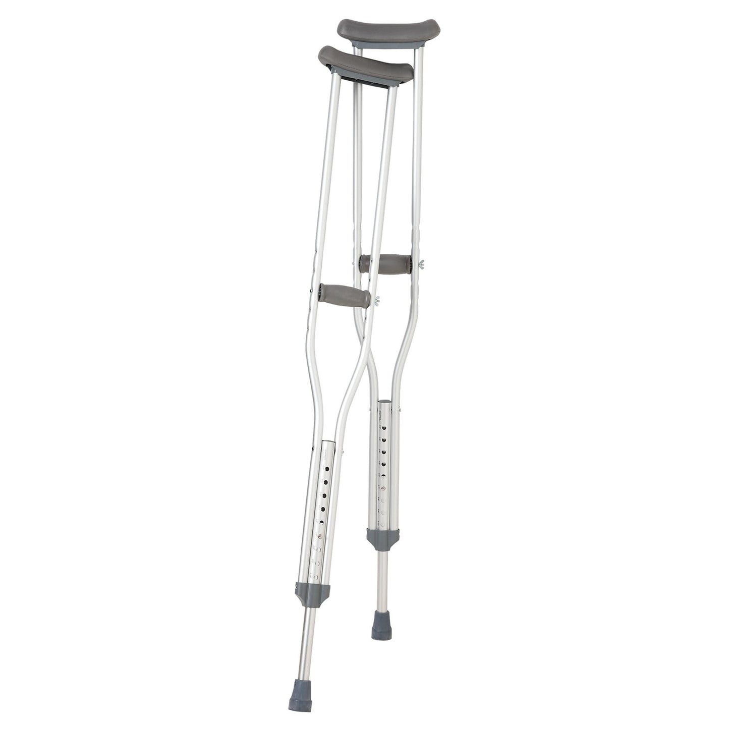 CRUTCHES, ALUM W/PUSH BUTTON TALL