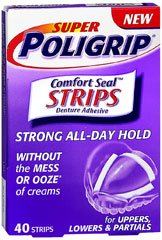 SUPER POLI-GRIP, STRIP COMFORTSEAL (40/BX) 9GLAXO