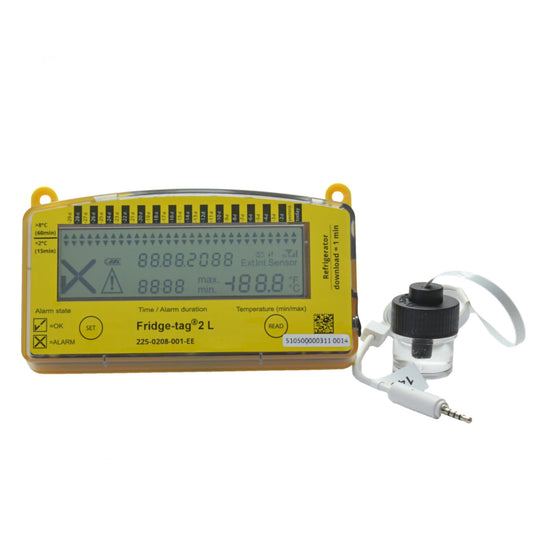 Fridge-tag® 2L Refrigerator Vaccine Data Logger with Alarm