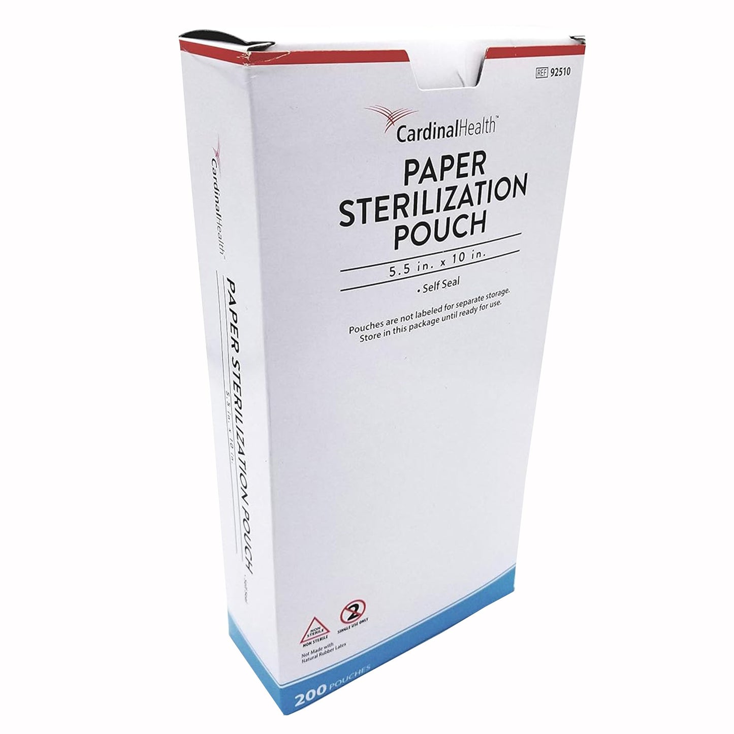 Cardinal Health™ Sterilization Pouch, 5.5 x 10 Inch