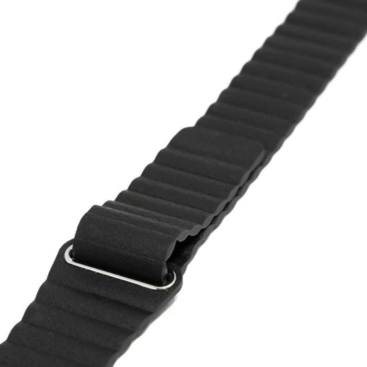 BAND, STANDALONE ACCESS FAUX LEATHER WAVE2 BLK (60/CS)