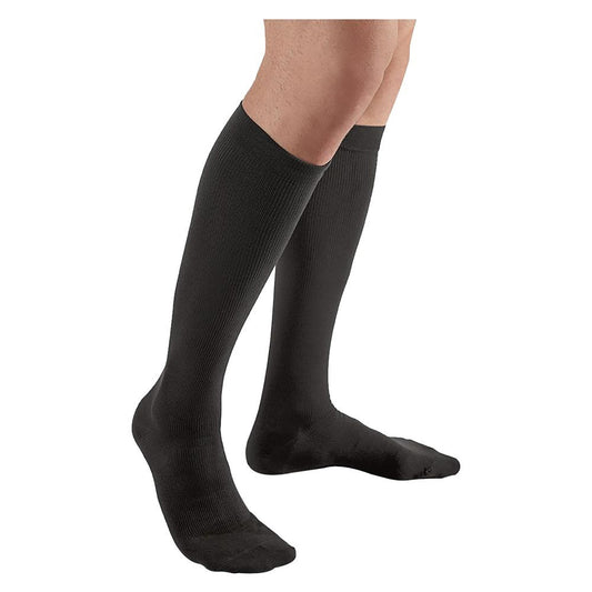 SOCK, COMPRESSION FUTURO DRESSMENS BLK MED (12PR/BX)