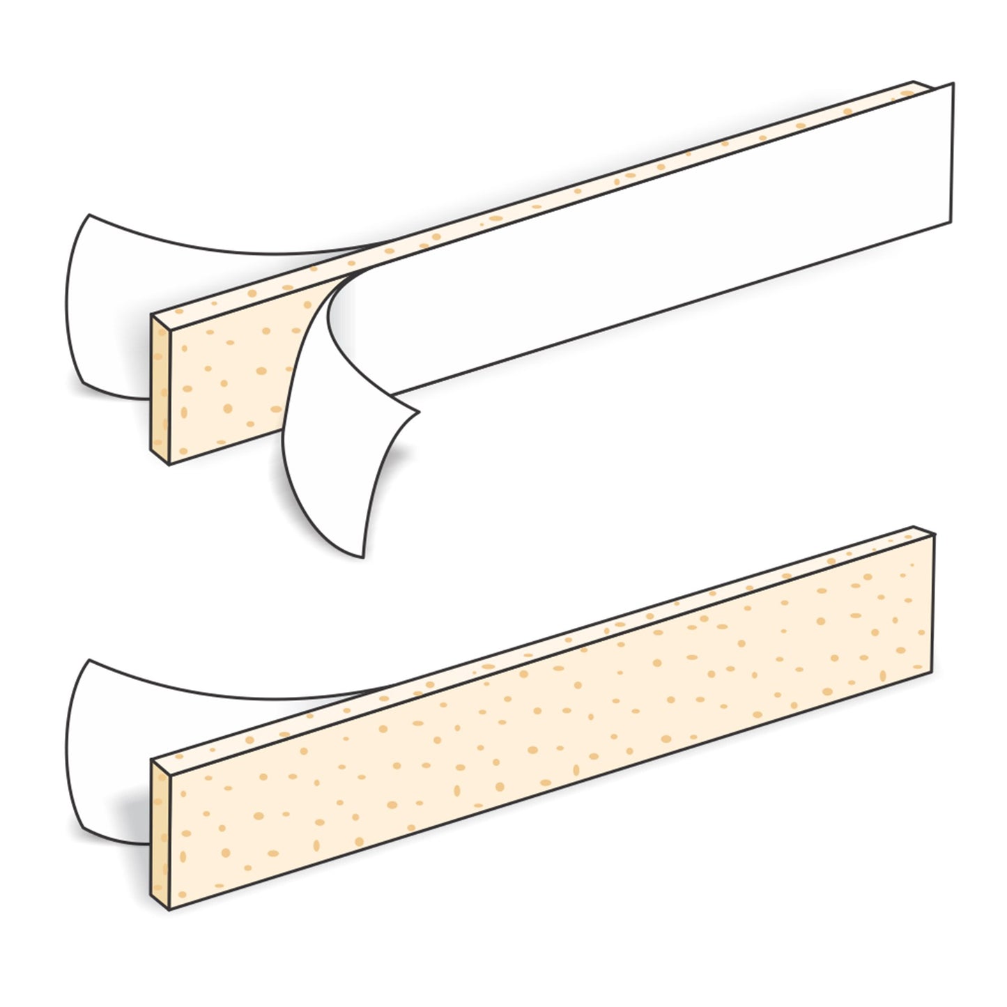 STRIP, FOAM ADH F/SECURE ML EX/BX)