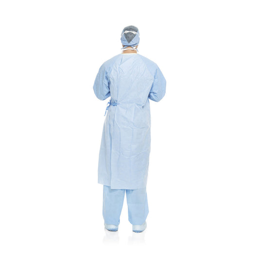 Aero Blue Surgical Gown with Towel, Small