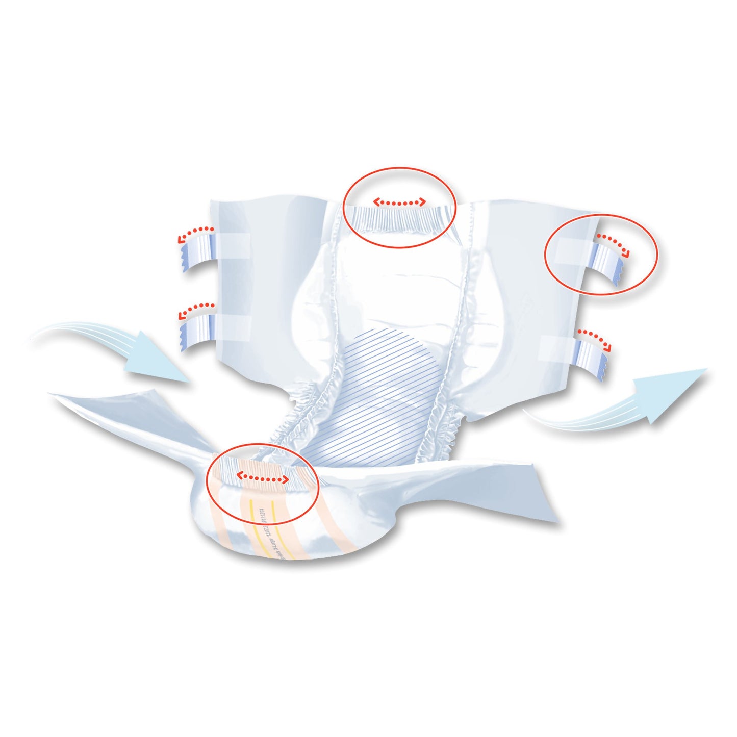 Seni® Super Quatro Severe Absorbency Incontinence Brief, Extra Large