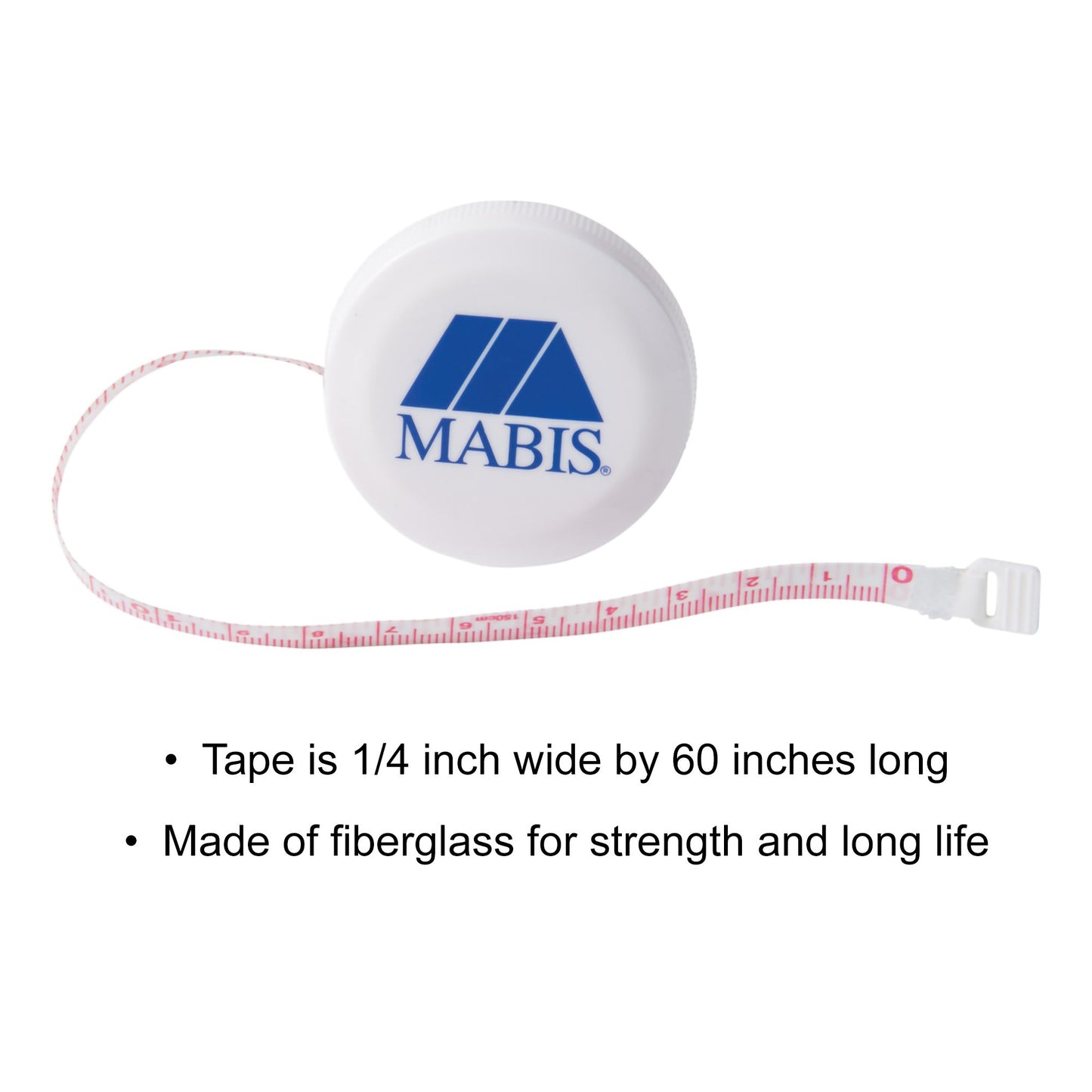 TAPE MEASURE, RETRACTABLE 1/4"X60" EA