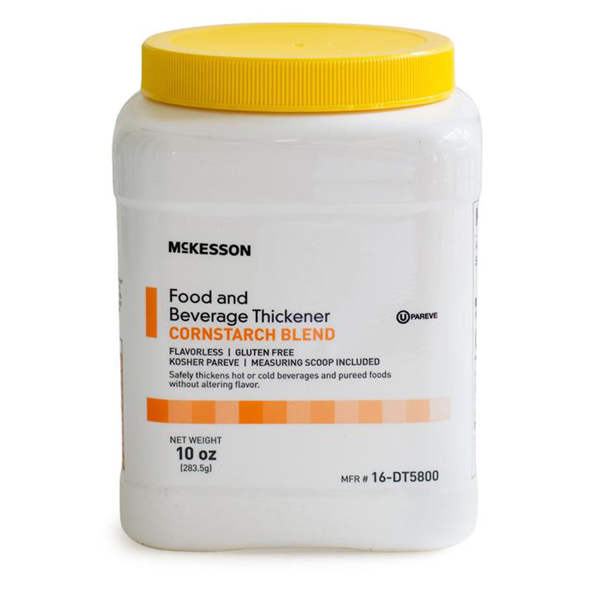 Food and Beverage Thickener McKesson 10 oz. (12/CS) Canister Unflavored Powder IDDSI Level 0 Thin