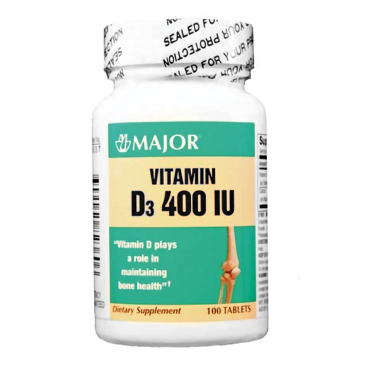 VITAMIN D3, TAB 400IU (100/BT)