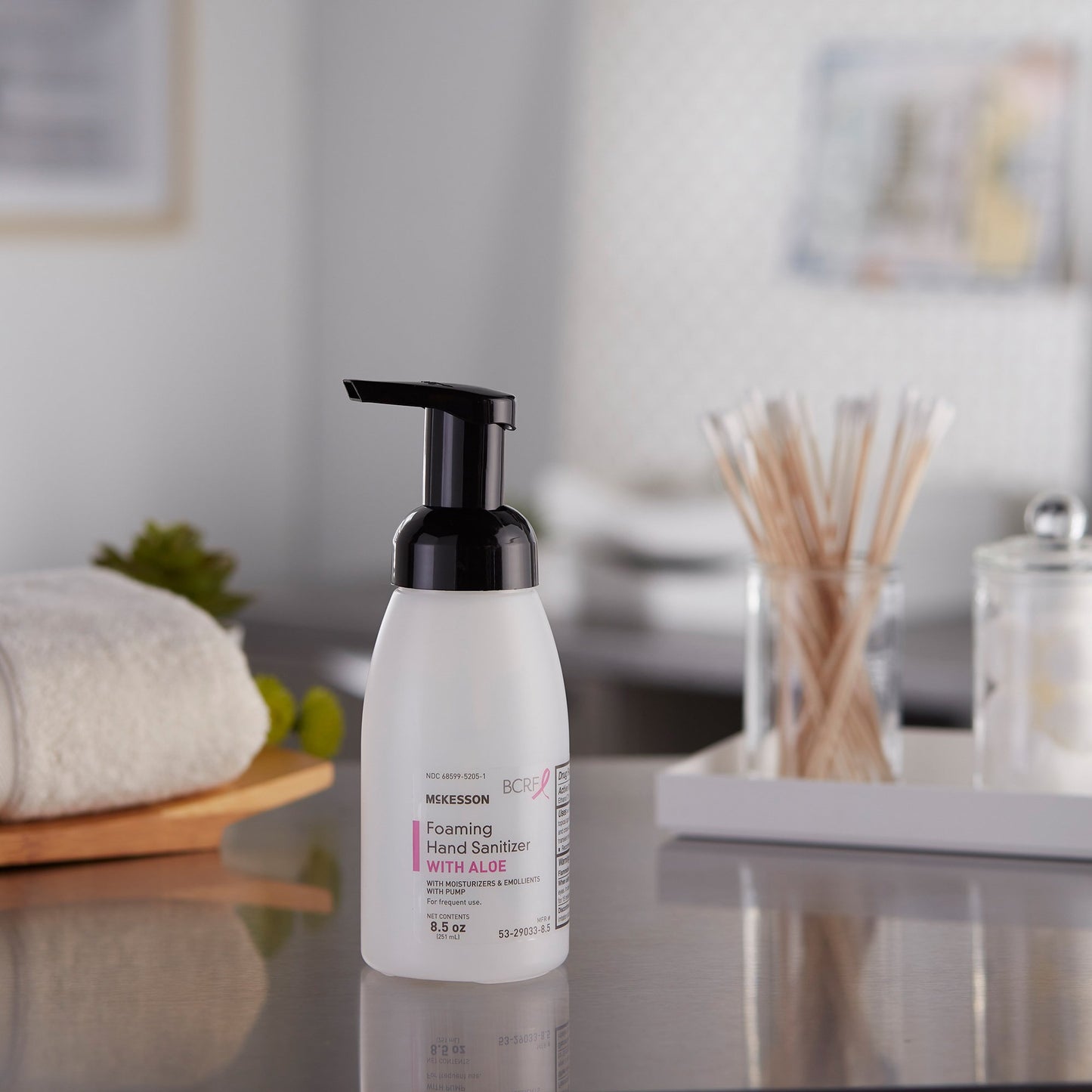 SANITIZER, FOAM ALOE 8.5OZ PUMP (24/CS)