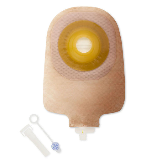 Premier™ 8482 One-Piece Transparent Urostomy Pouch, Pre-cut to Fit 19 mm Stomas