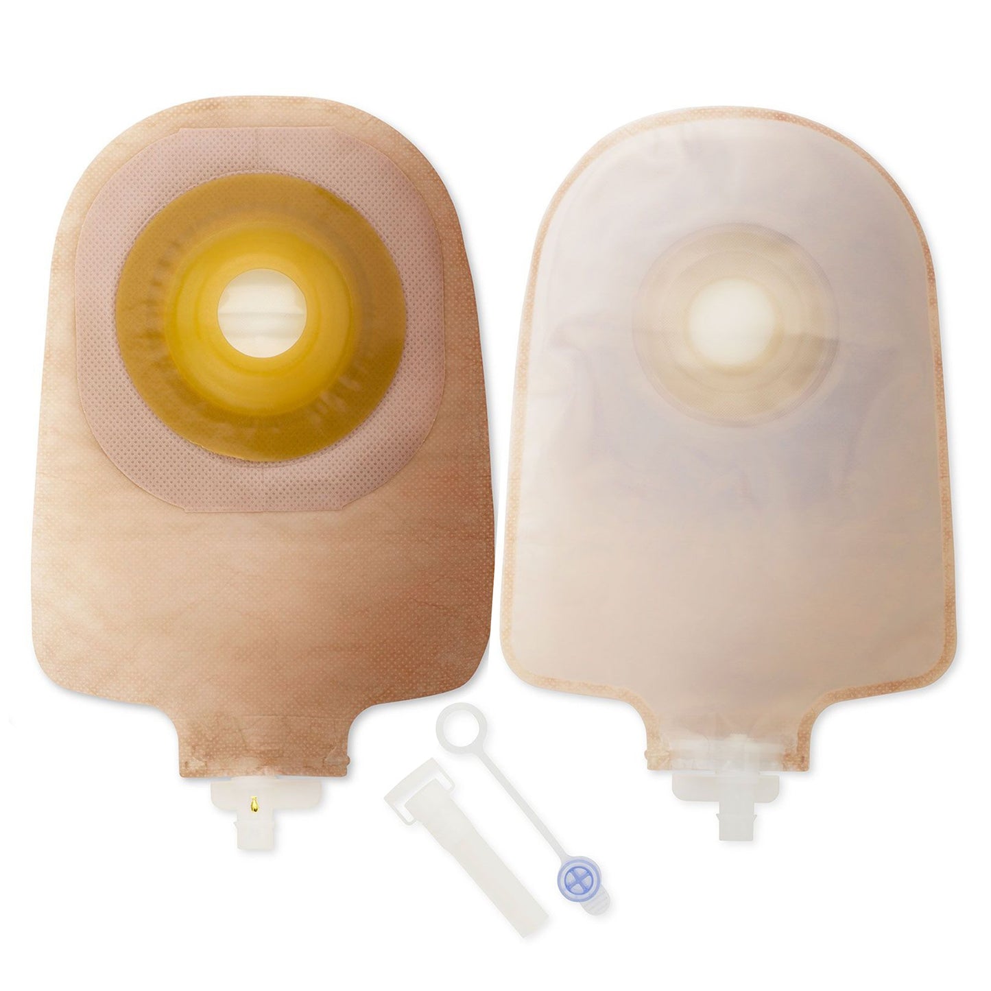 Premier™ 8489 One-Piece Transparent Urostomy Pouch, Pre-cut to Fit 44 mm Stomas
