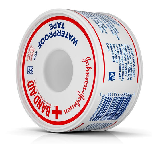 BANDAID, TAPE WATERPROOF 1"X10YDS