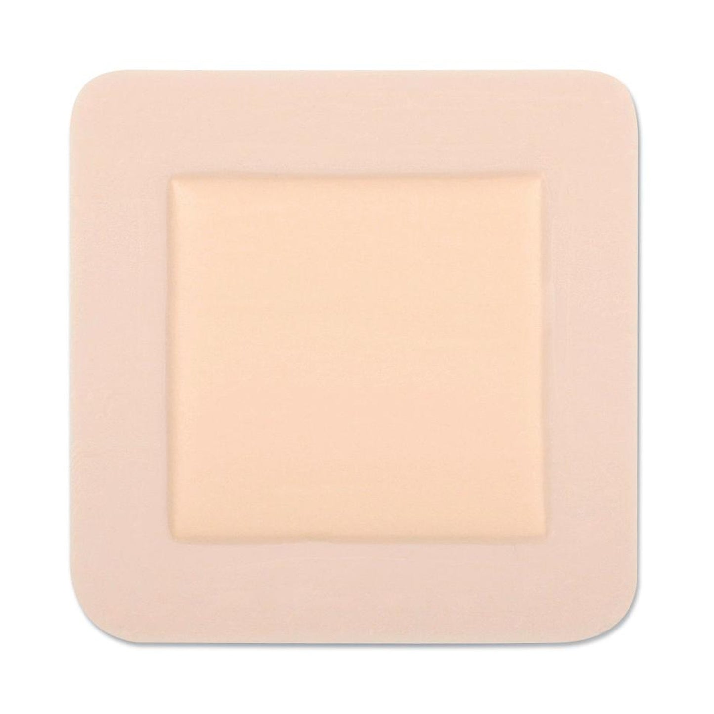 Optifoam® Adhesive with Border Foam Dressing, 4 x 4 Inch