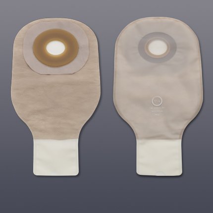 Premier™ Flextend™ 1-Piece Transparent Ostomy Pouch, Pre-cut to Fit 51 mm Stomas