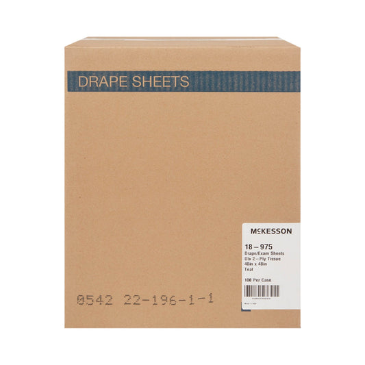 SHEET, DRAPE 2PLY TEAL 40X48 (100/CS)