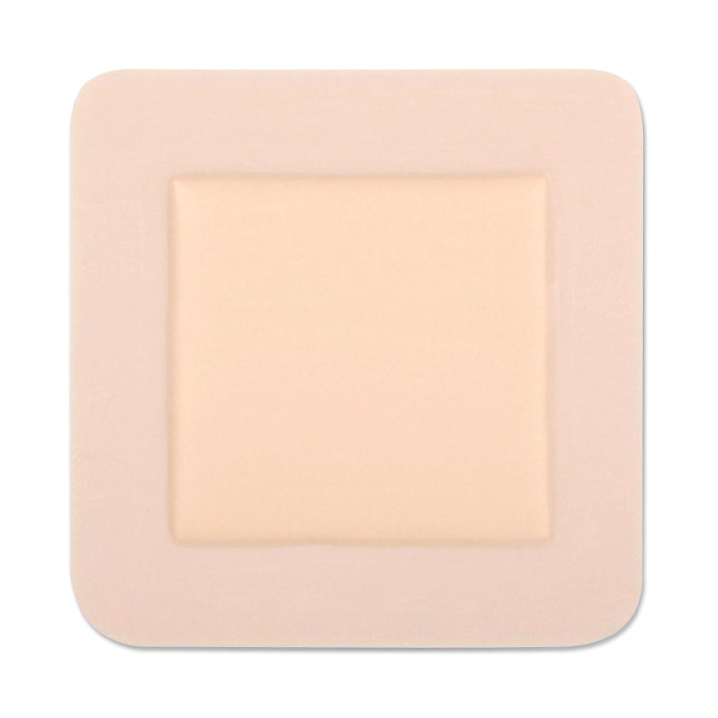Optifoam® Adhesive with Border Foam Dressing, 6 x 6 Inch