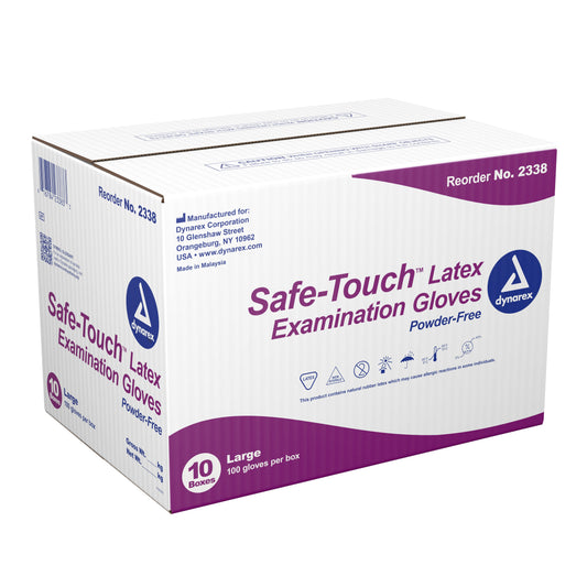 GLOVE, EXAM LTX LG N/S (100/BX10BX/CS)