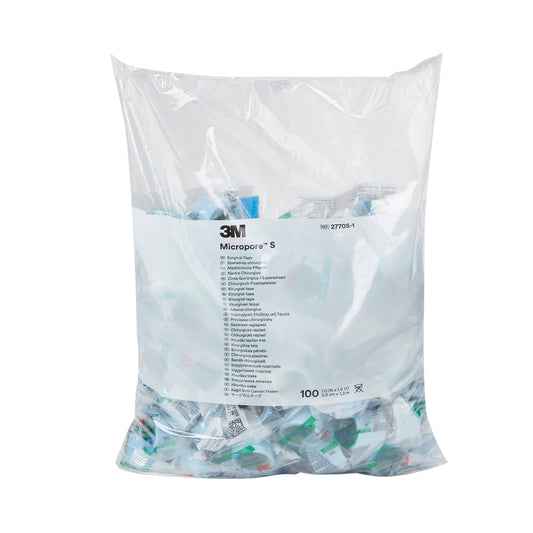 3M Kind Silicone Medical Tape 1"X1.5YDS (100RL/BX)