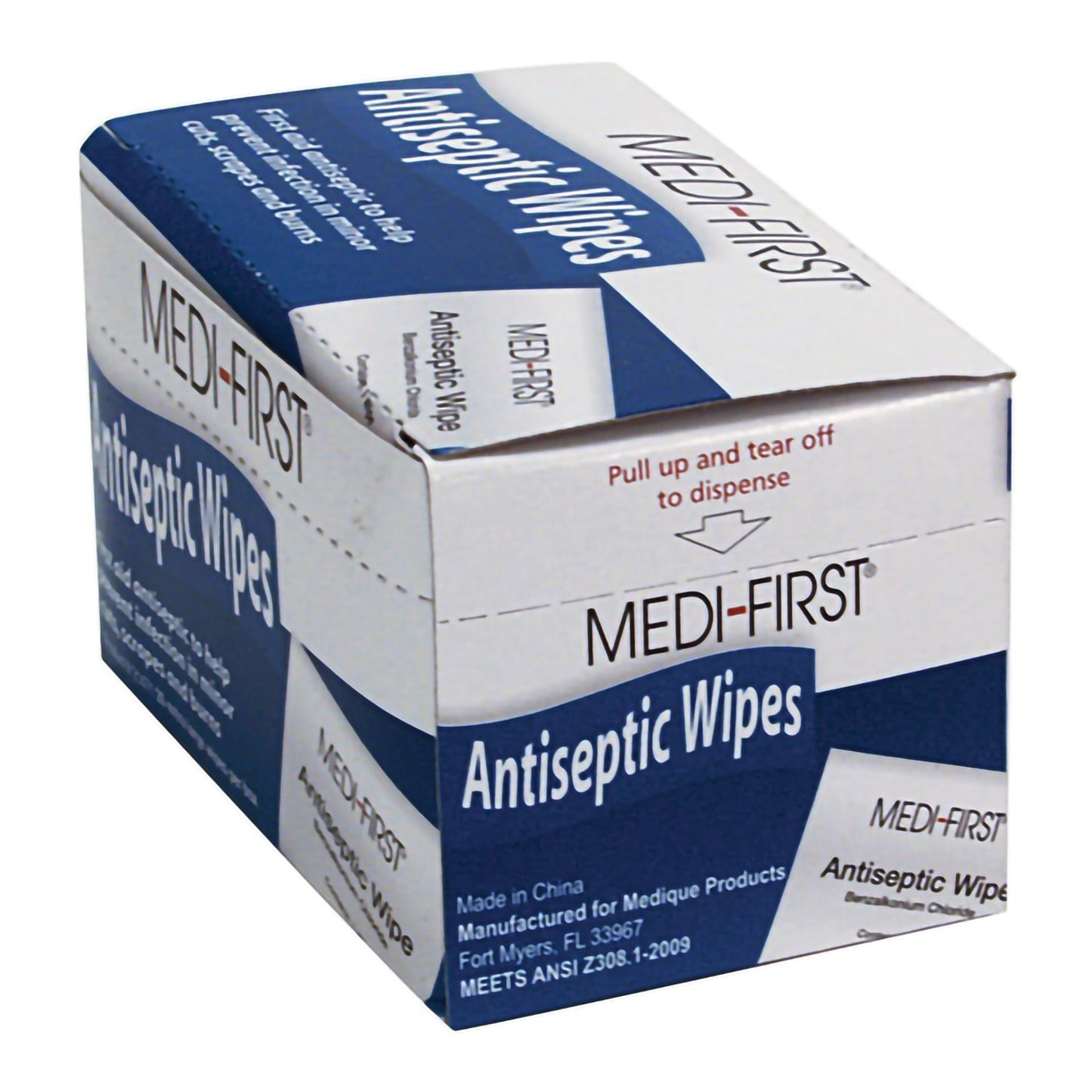 Medi First Sanitizing Skin Wipe