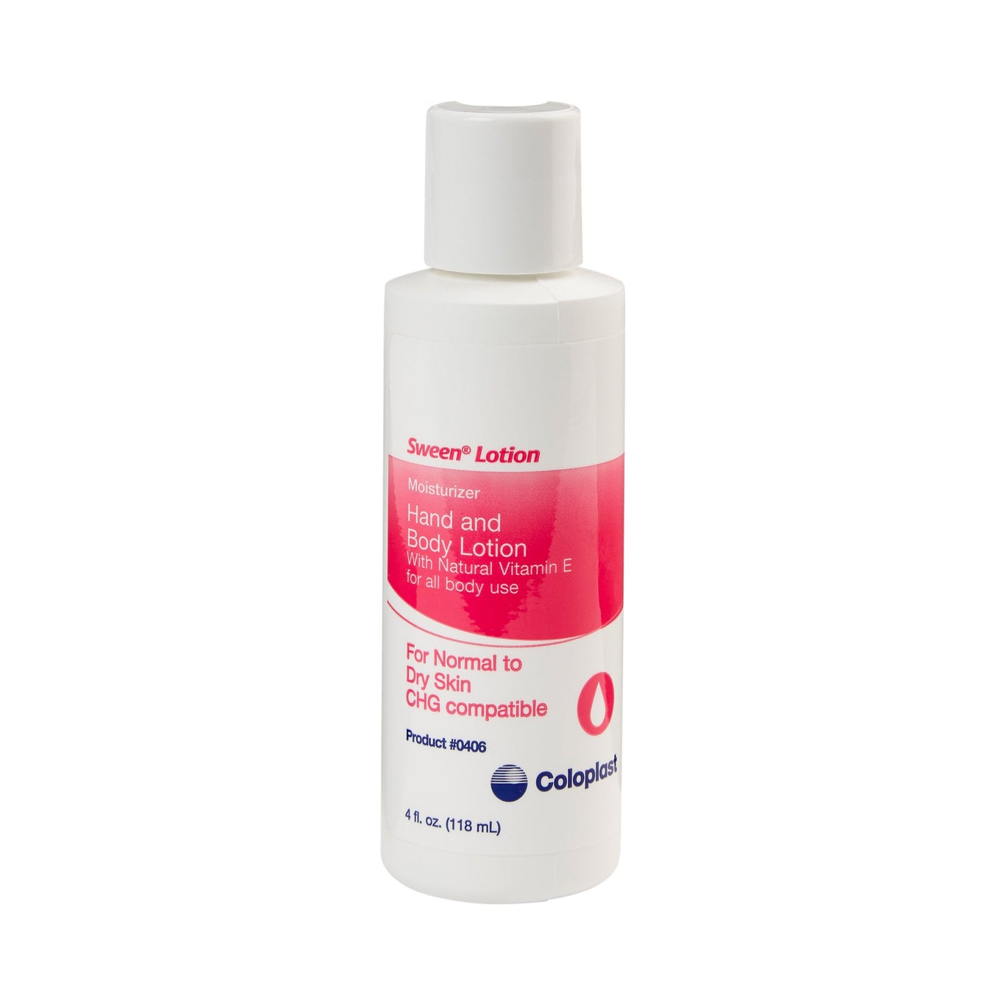 Sween® Moisturizer Hand and Body Lotion with Natural Vitamin E, 4 oz. Bottle