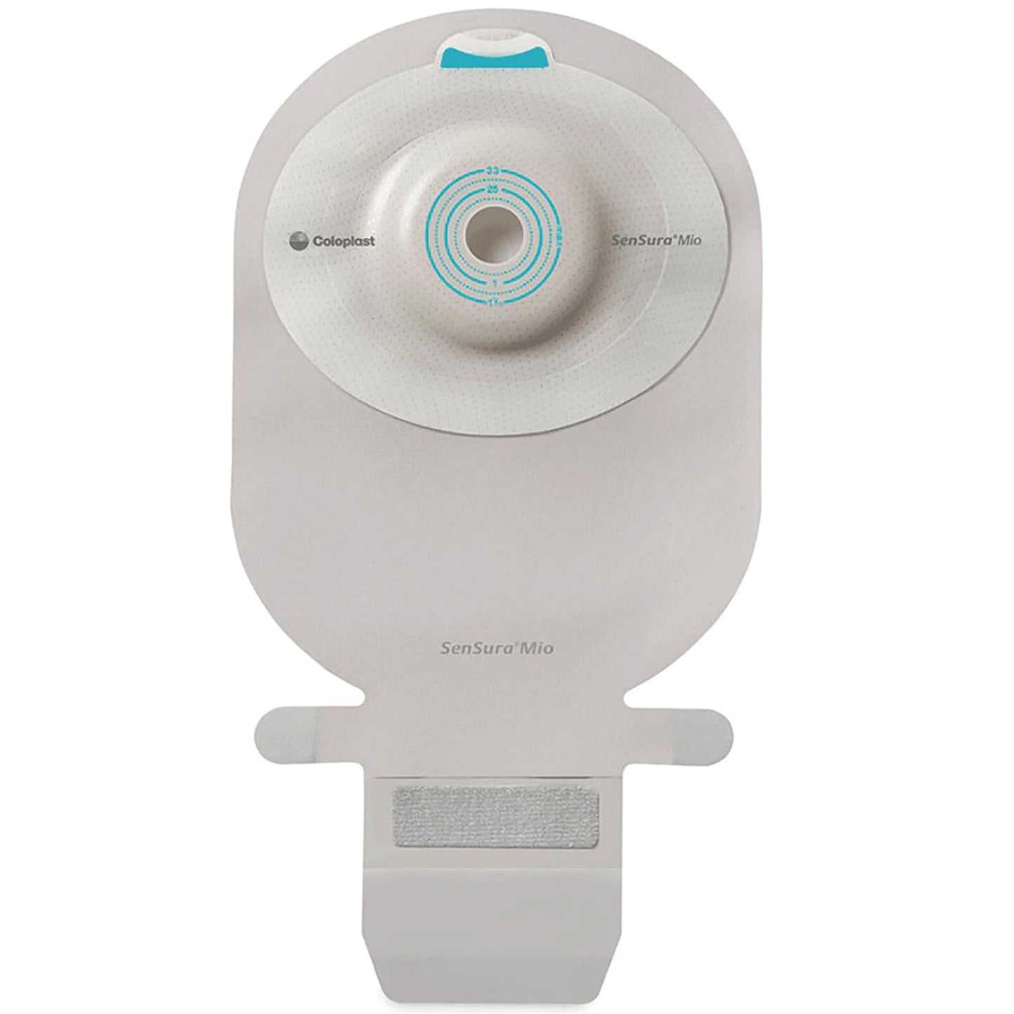 SenSura® Mio Convex Deep 1-Piece Transparent Ostomy Pouch, 25mm Stoma