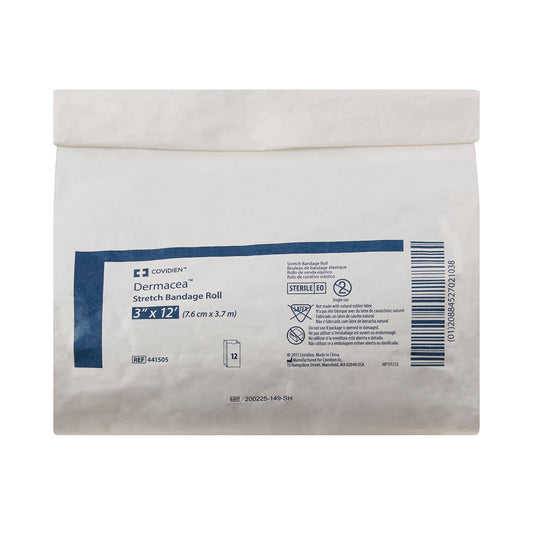 Dermacea™ Sterile Conforming Bandage, 3 Inch x 4 Yard, One-Ply