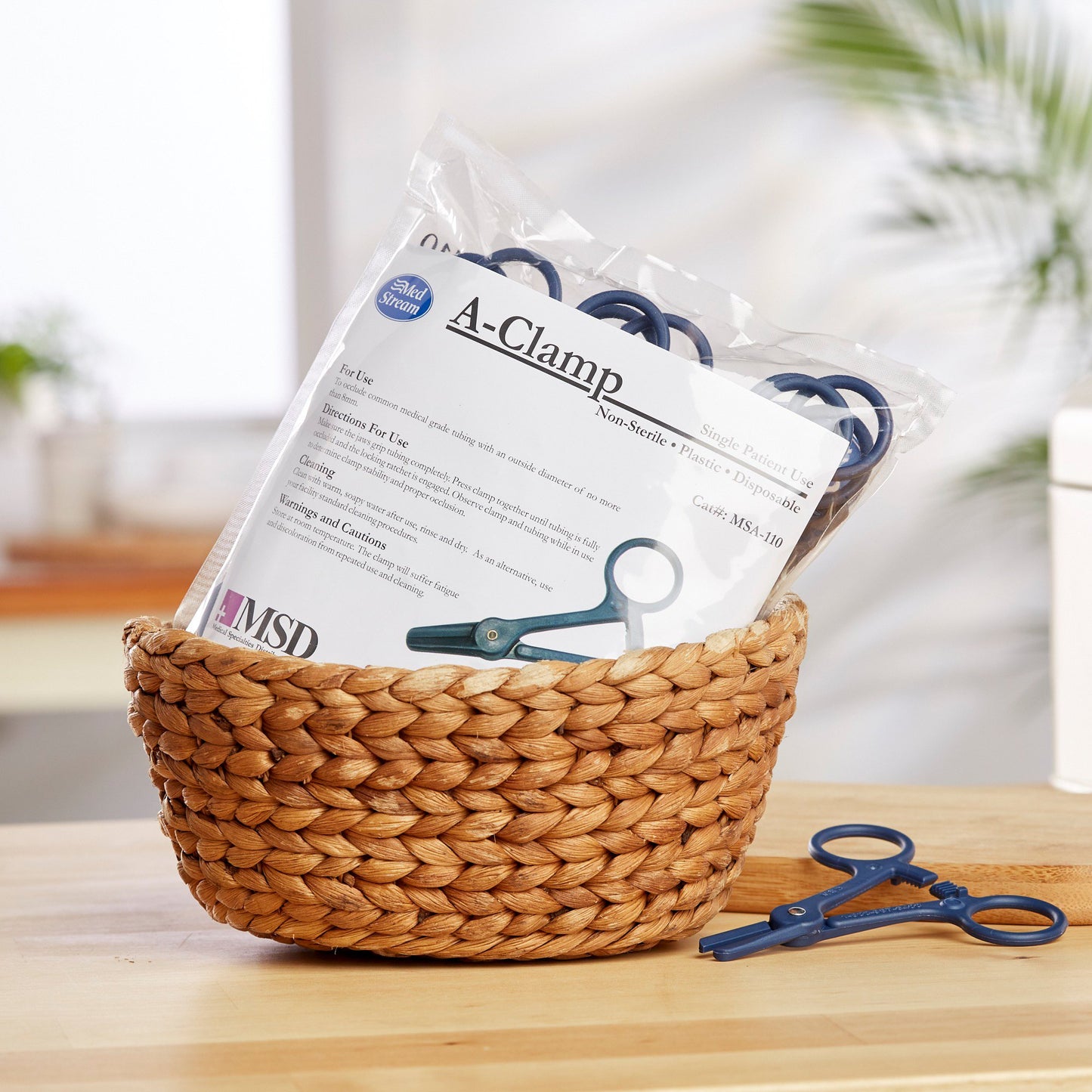 CLAMP, TUBE OCCLUDING PLASTIC (25/BG 4BG/CS)