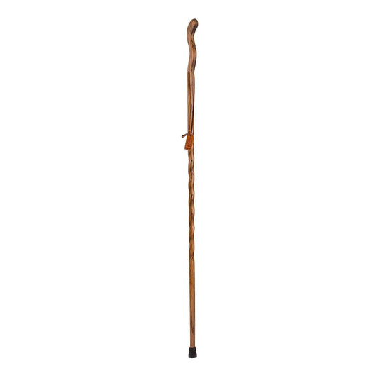STICK, WALKING WOOD BRAZOS 58 TWISTED FITNESS WALKER BRN 58"