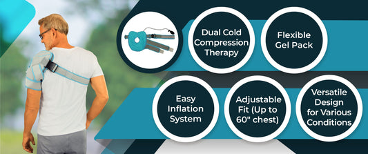 Shoulder Compression Ice Wrap