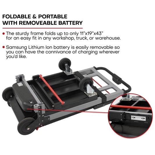 Voltstair Titan Motorized Powered Stair Climbing Hand Truck Dolly