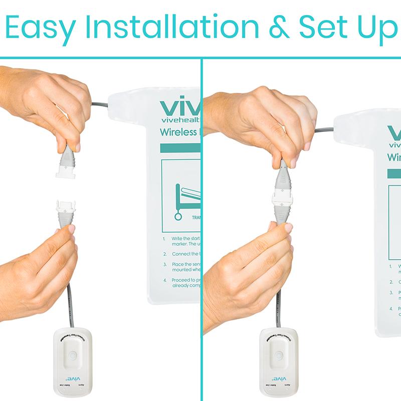 Vive Wireless Bed Alarm and Pager