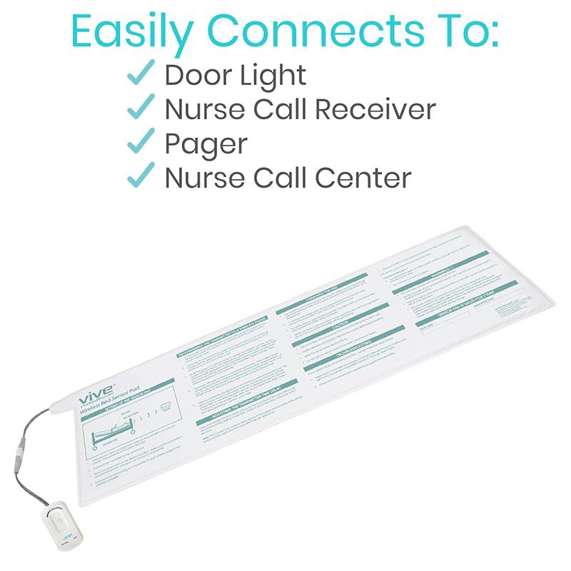 Vive Wireless Bed Alarm and Pager