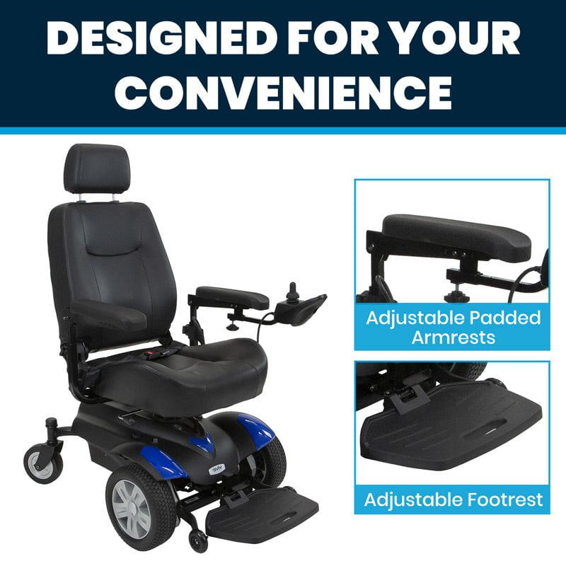 Vive Mobility Electric Wheelchair Model V 300 lbs